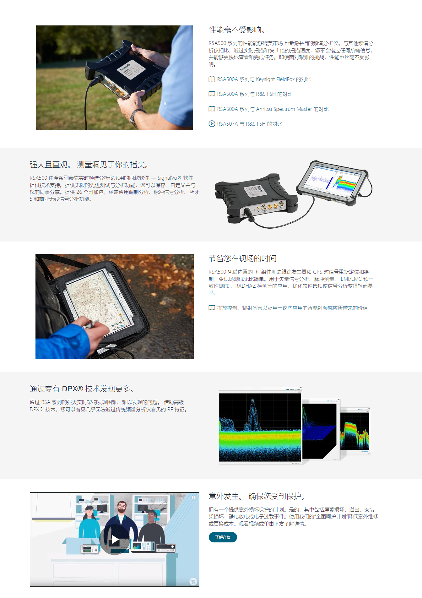 泰克RSA500 係列實時頻譜分析儀.png